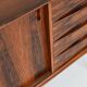 Oswald Vermaercke 'Paola' sideboard rosewood V Form Belgium 1960