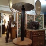 Lampadaire en bois cintré
