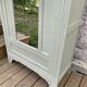 Vintage wardrobe with one door