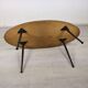 Vintage oval coffee table