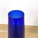 Murano midnight blue vase, 1970