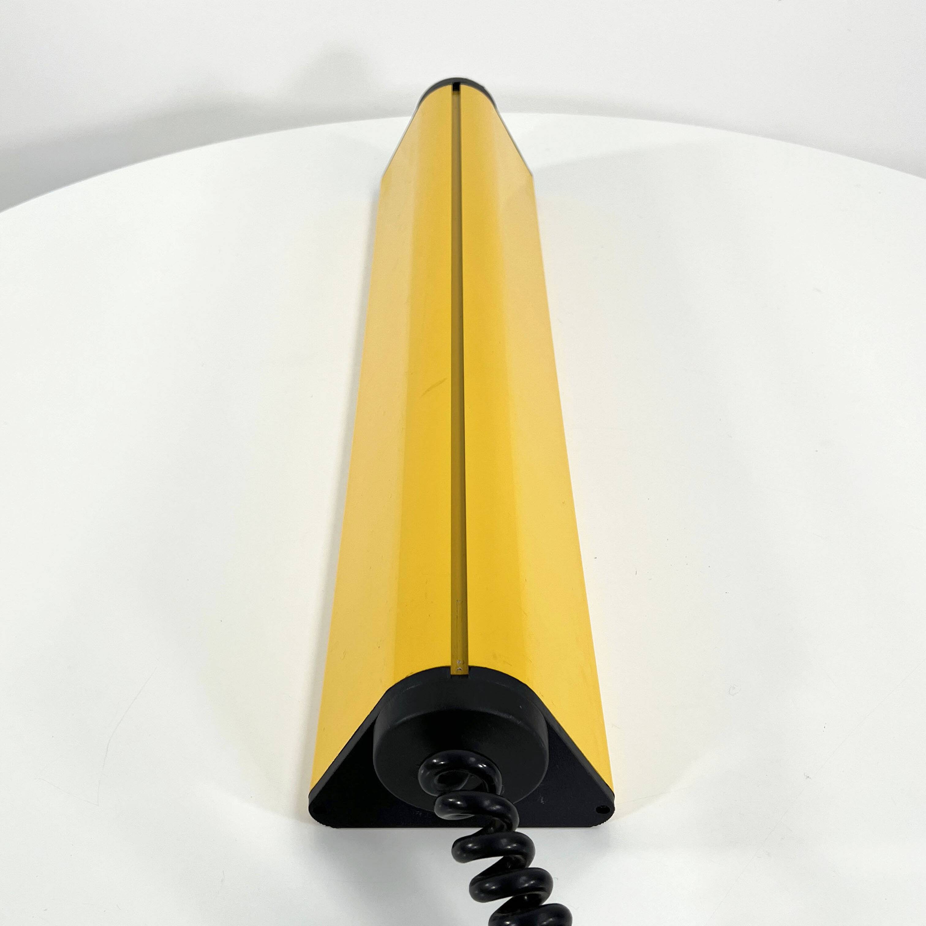 Yellow corner neon sign, 1980