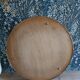 Vintage brass mirror top