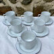 Set of 6 porcelain tea/coffee cups Seltmann Weiden Bavaria