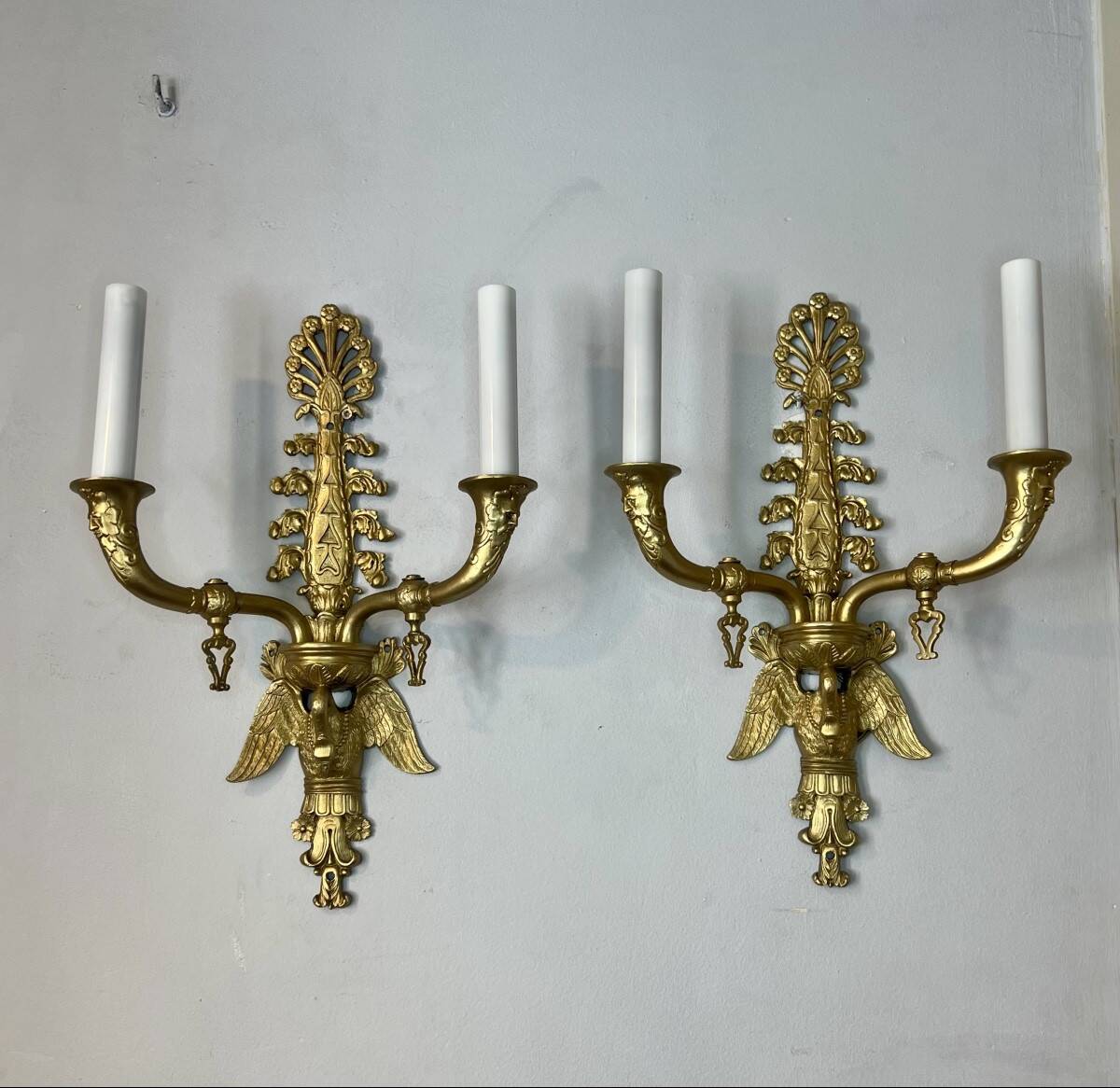 Paire d’appliques Napoléon III