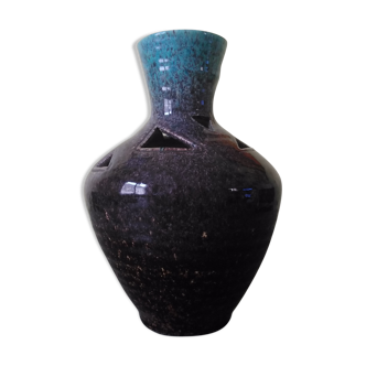 Ceramic vase 60s Accolay