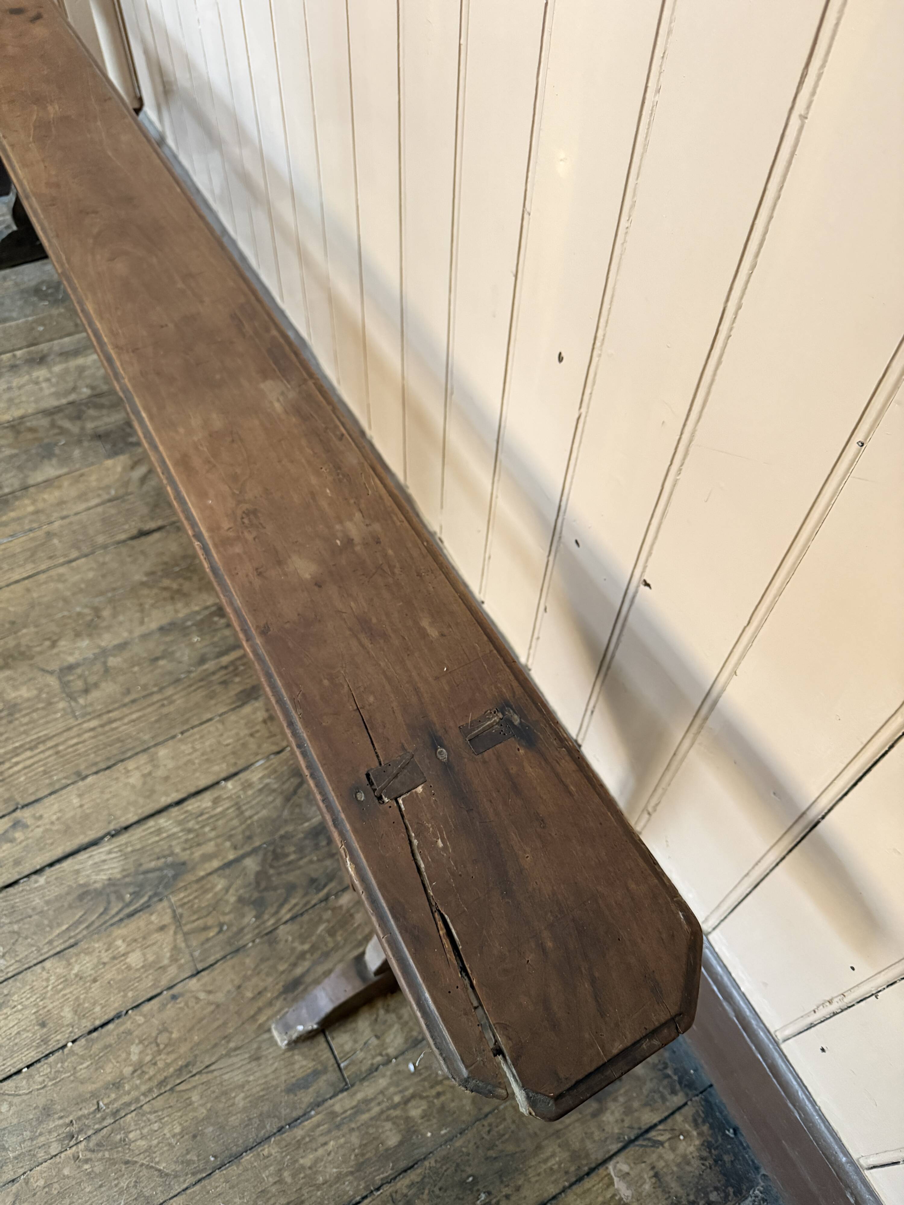 Old wooden bench