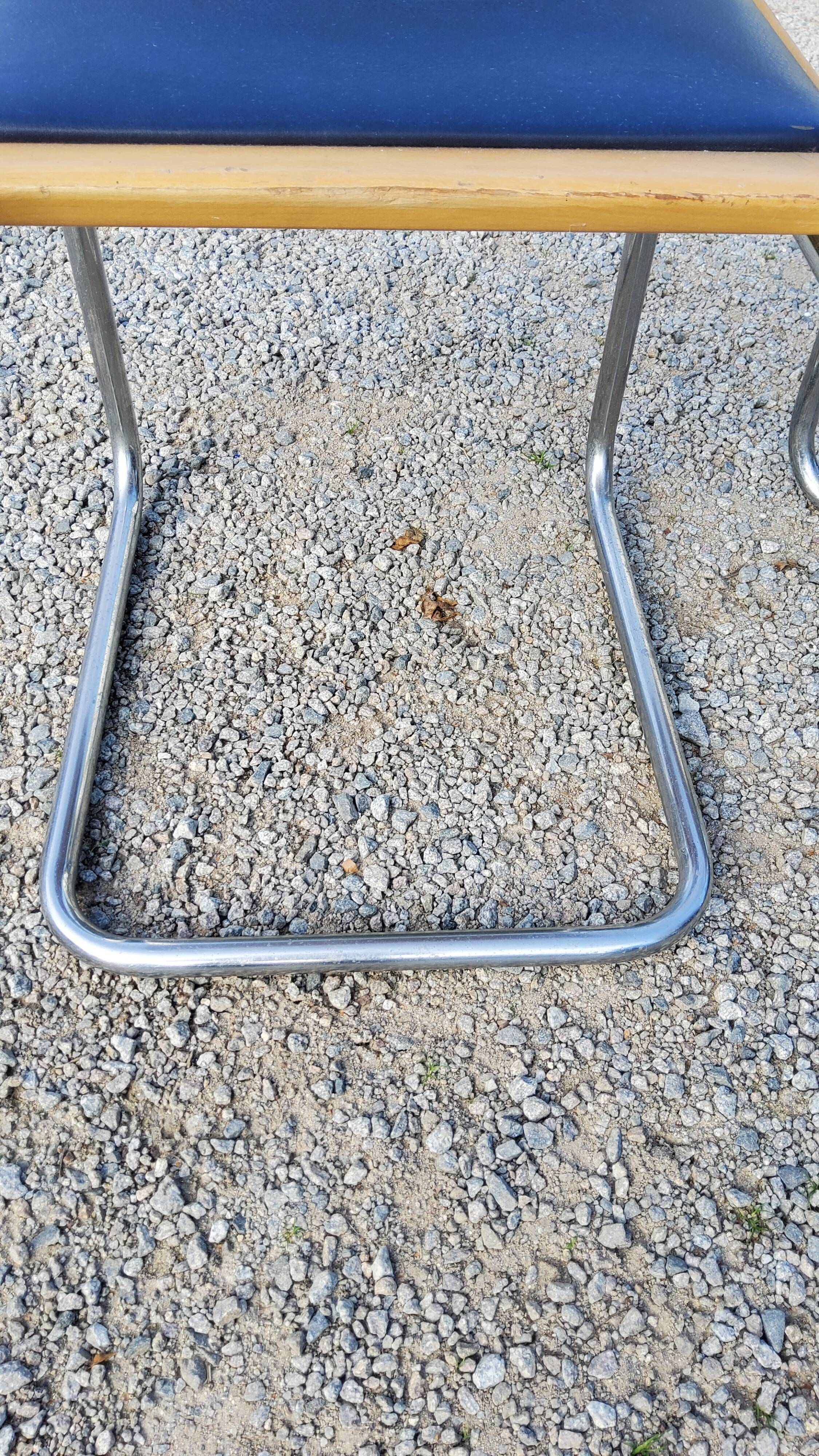 Set of 2 chairs by Marcel Breuer Cesca b32 edition of the 70s