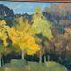 Swedish Oil on Panel – “Höst” by Ann‑Marie Ekbom Wikström
