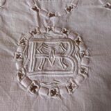 Duo of embroidered pillowcases