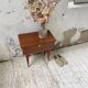Chevet vintage placage acajou