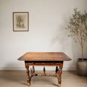 Writing table/desk Louis XIV light oak 18th century
