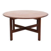 Round Teak Sofa Table by ASKO