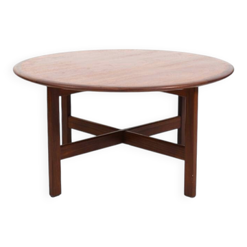 Round Teak Sofa Table by ASKO