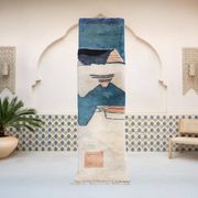 Tapis de passage marocain fait main 300cmx70cm