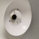 White hanging lamp from the 1980s, produced by Form-Light Denmark.