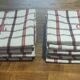 Ensemble de 12 serviettes de table vintage