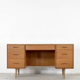 Midcentury Stag 'Concord' Desk / Dresser In Oak. Vintage / Modern / Retro / Danish Style.