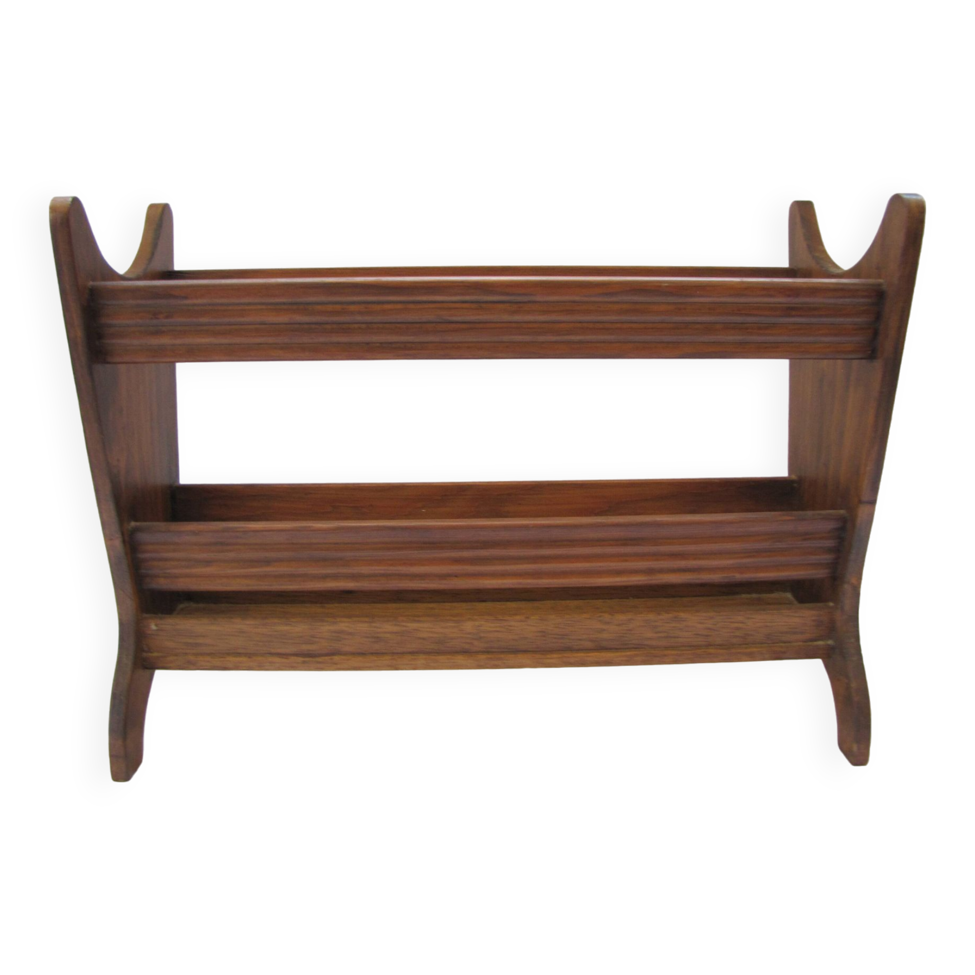 wooden magazine rack n°1
