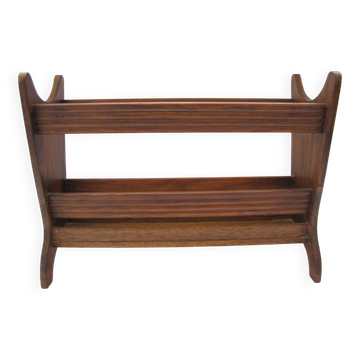 wooden magazine rack n°1