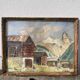 Tableau aquarelle sur papier de montagne
