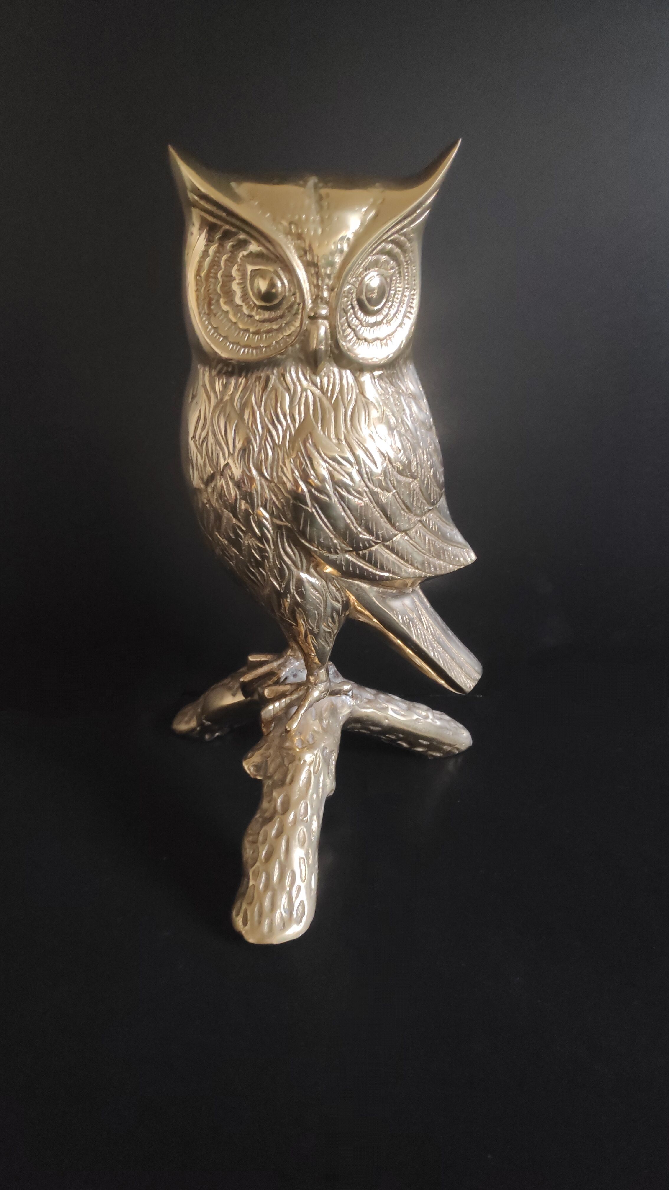 Brass owl