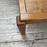 Solid elm coffee table Maison Regain