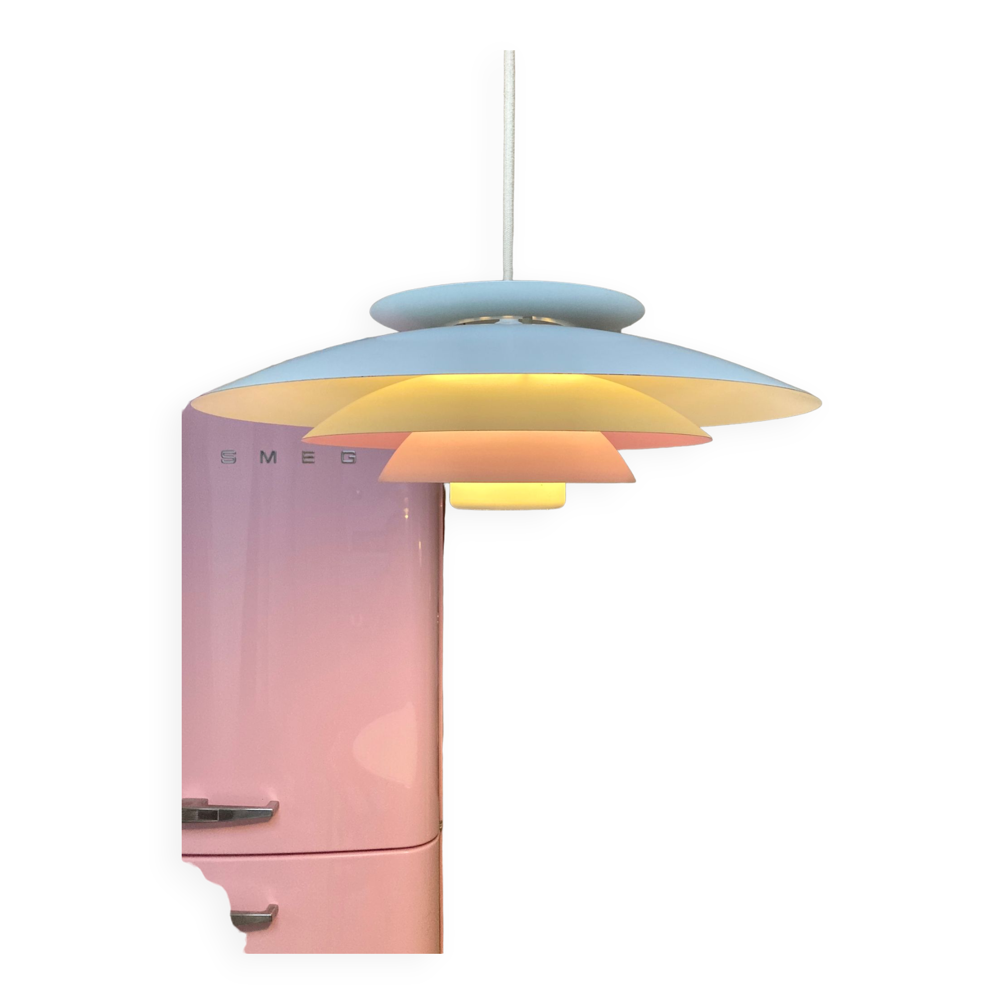 Danish pendant light Formlight 70's