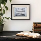 Printed in 1970, engraving from Nantes.