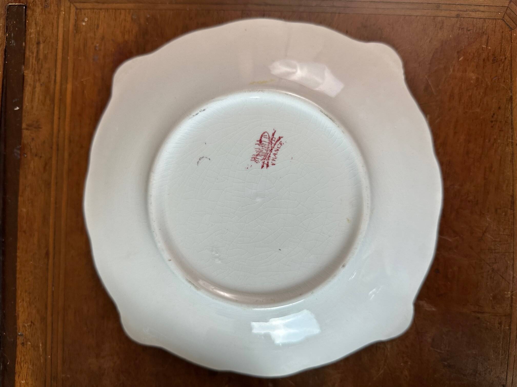 Pair of porcelain lunches