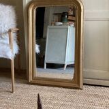 Golden Louis Philippe mirror - 95x63cm