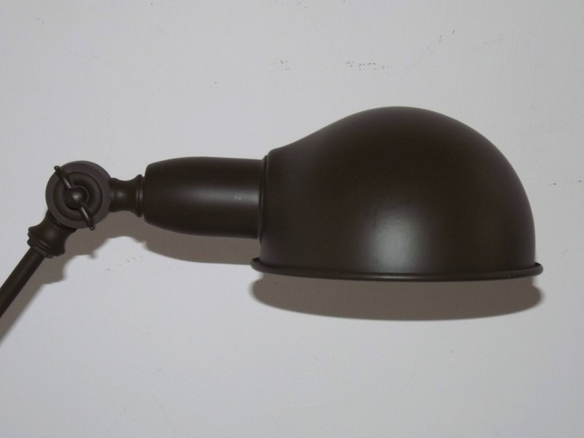 French Vintage Retro Anglepoise Adjustable Desk Lamp In Olive Green Metal 4946