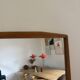 Vintage Danish Jansen Spelje teak mirror - midcentury mirror