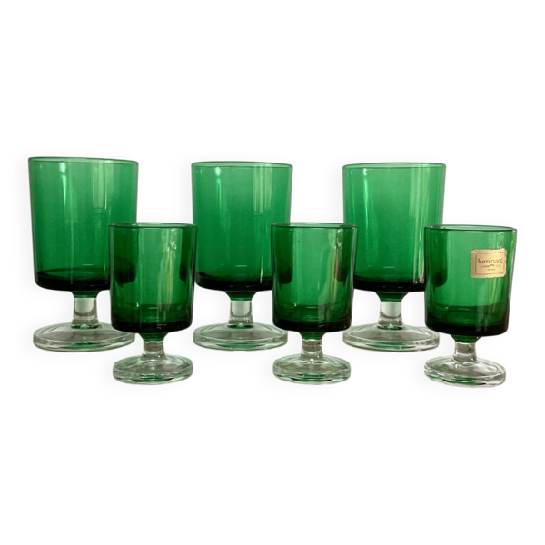 6 verres LUMINARC «&nbsp;cavaliers&nbsp;»