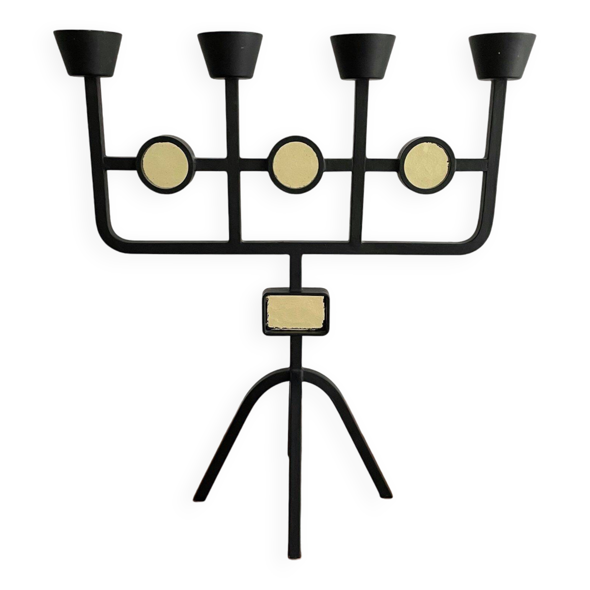 Bougeoir design suédois, Erik Höglund & Gunnar Ander, années 1960