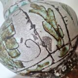 Jerome Massier Vallauris vintage vase, antique ceramic pitcher