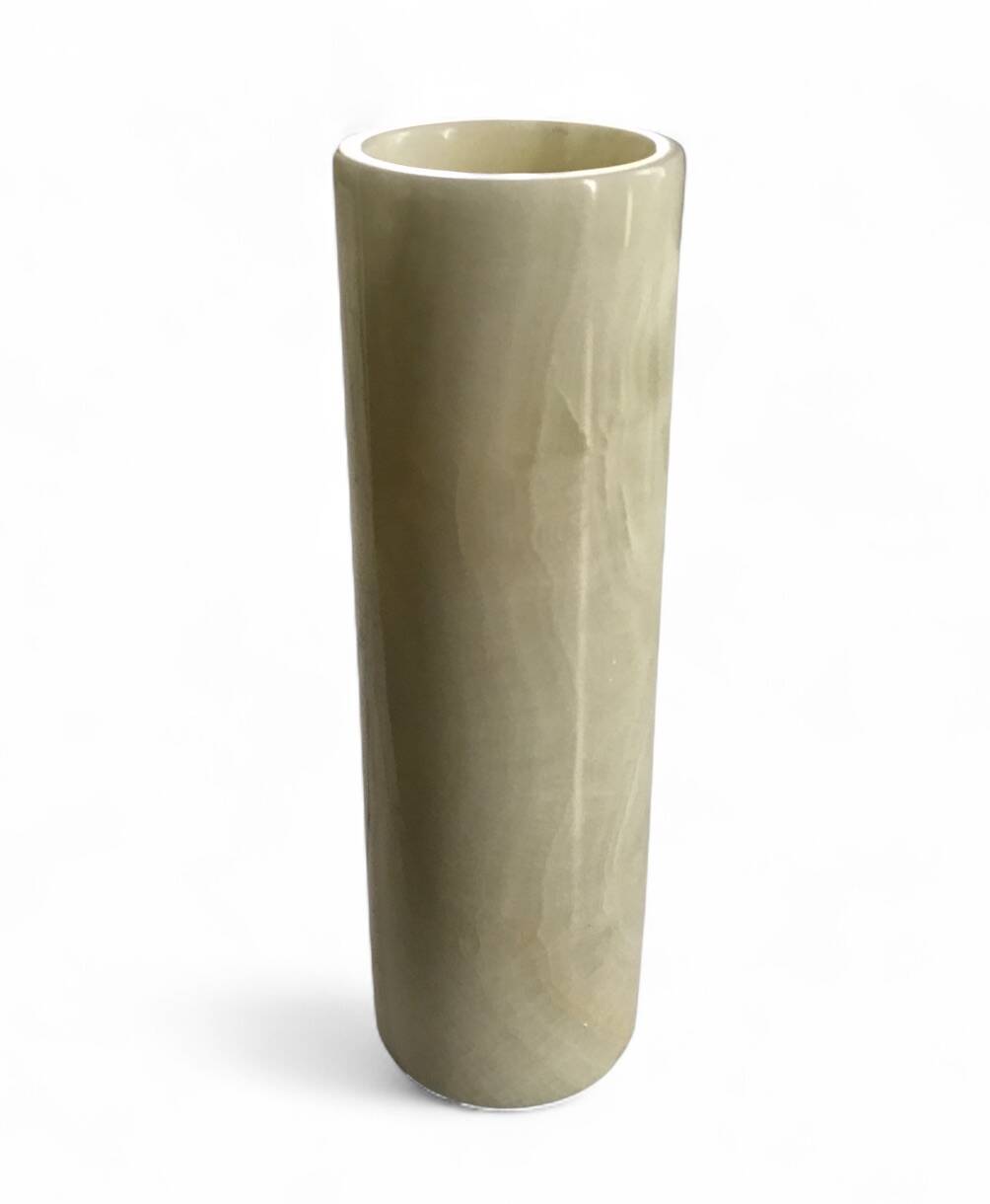 Marble roller vase