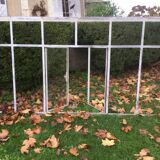 Old glass roof with window