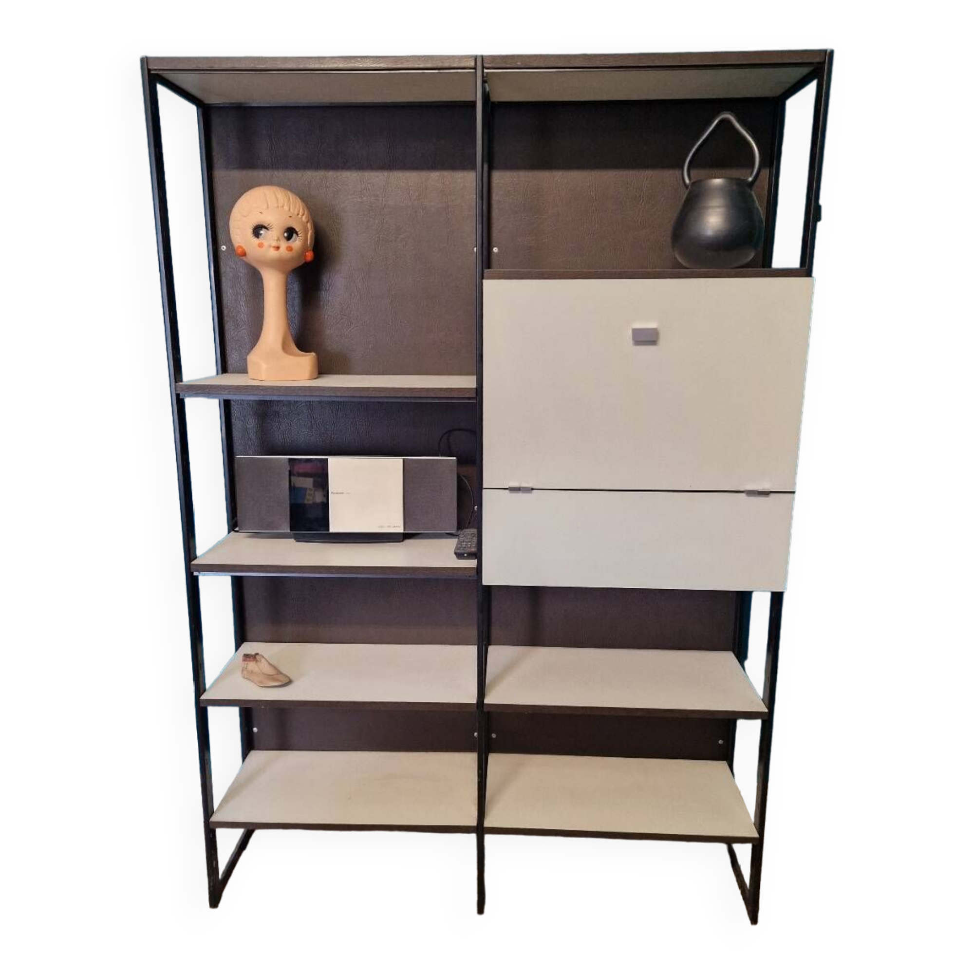 Pierre Guariche modular shelves for Meurop from the 60's