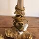 Brass Lamp Base Vintage Louis XV Empire Style Claw Feet