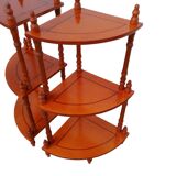 Paire d'étagères d'angle