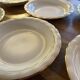 6 Limoges porcelain soup plates signed P. Dessagne in very good condition