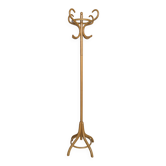 Vintage Bentwood Coat Stand, Thonet Style Hall Tree, Wood Coat Rack