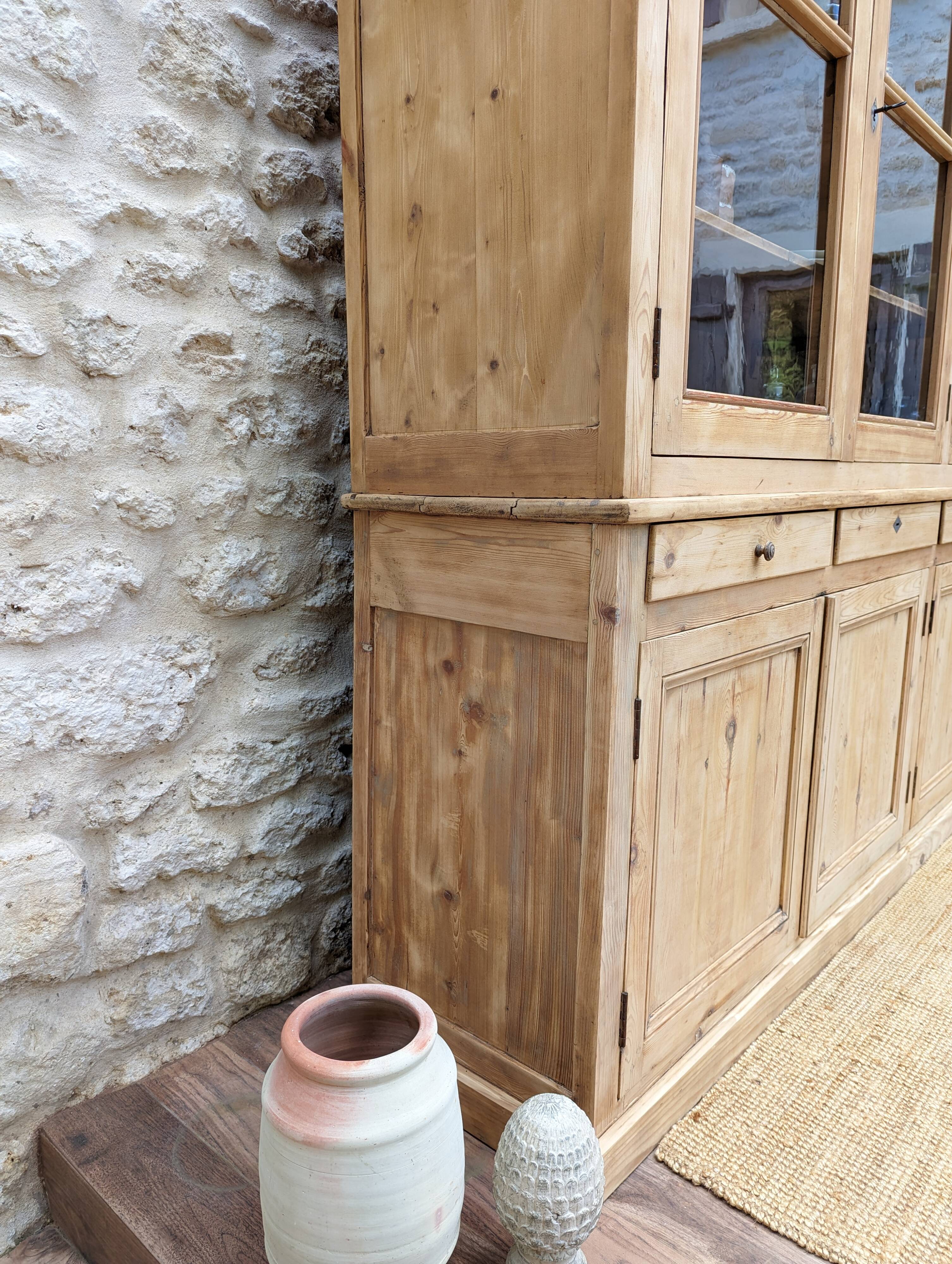 Old glazed furniture