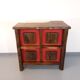 Bright brutalist bar furniture aranjou vintage from the 50s 60s in solid elm