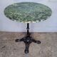 Marble bistro table 67cm / pedestal table