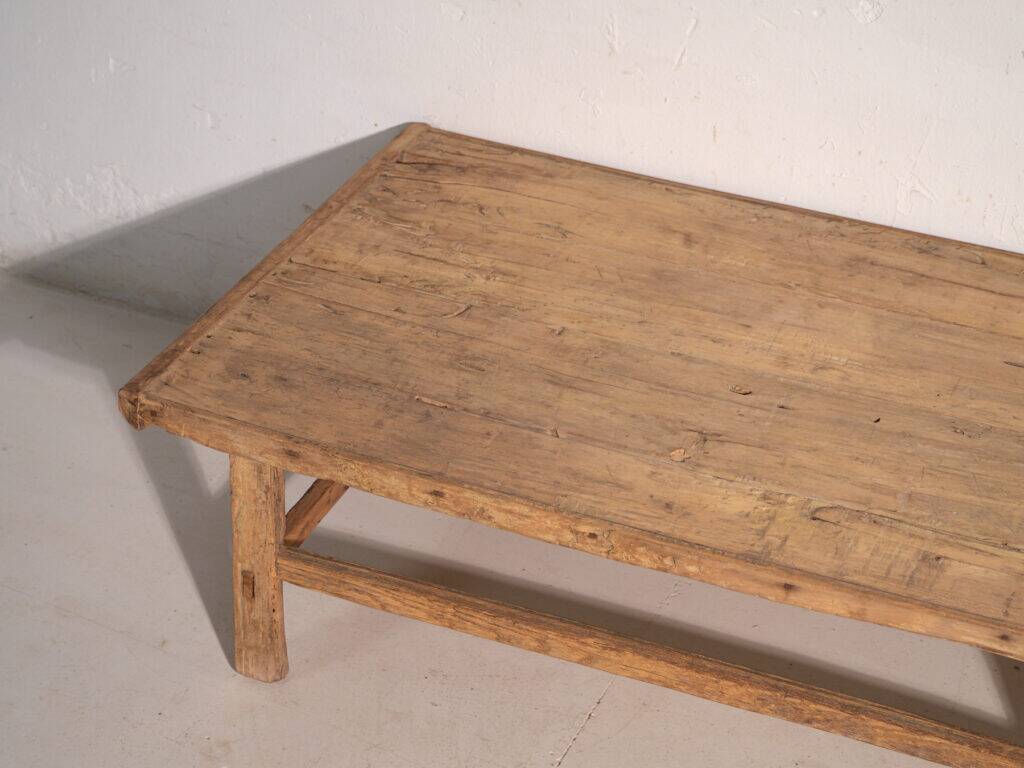 Antique pine coffee table – China, circa 1890