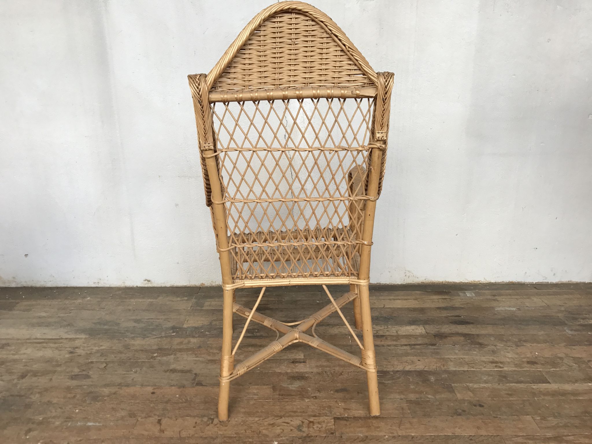 Armchair in bamboo and rattan 1950/1960