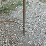 Antique vintage coffee table with marble top