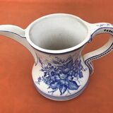 Pitcher / Vase floral decoration Bassano Ceramics